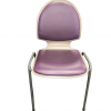 Gekleurde kantinestoelen