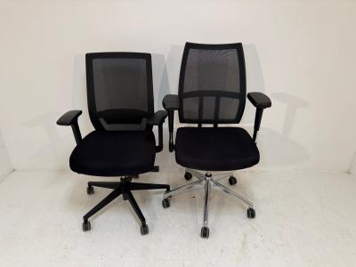 Verschillende gebruikte bureaustoelen