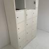 Partij Lockerkast 15 deurs wit 180x120x50cm