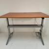 Go2 zit/sta bureau ihv  150x100 kersen
