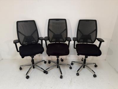 Bureaustoelen Monica zwart